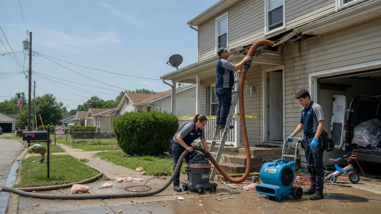 Water Damage Restoration in Hazel Park, MI near me